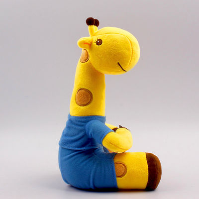 O OEM enchido bonito do presente de Toy For Children do girafa personalizou o processamento