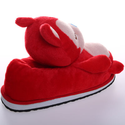 do luxuoso cor-de-rosa do Fox vermelho de 30cm decoração macia da casa do luxuoso dos deslizadores dos desenhos animados