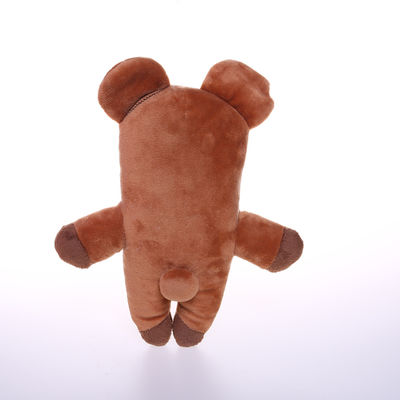 Os brinquedos interativos personalizados do luxuoso dos animais de estimação encheram brinquedos da mastigação 20cm