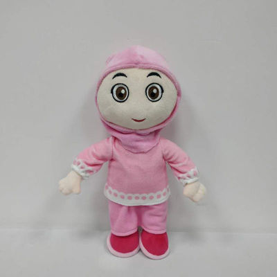 presente enchido dos brinquedos do luxuoso da boneca da menina de 30cm menina africana para o dia das crianças