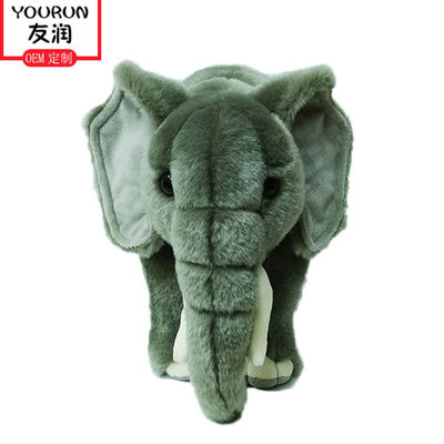 boneca alta Grey Elephant Soft Toy do luxuoso do elefante da simulação de 50cm