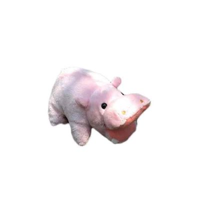 Brinquedos cor-de-rosa do luxuoso do bicho de pelúcia do hipopótamo das crianças do bebê