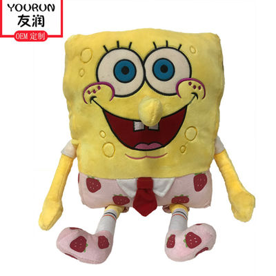 O luxuoso do Anime do OEM brinca o presente de aniversário das crianças do descanso do luxuoso de 40cm Spongebob