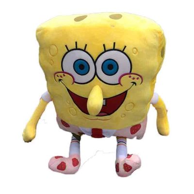 O luxuoso do Anime do OEM brinca o presente de aniversário das crianças do descanso do luxuoso de 40cm Spongebob