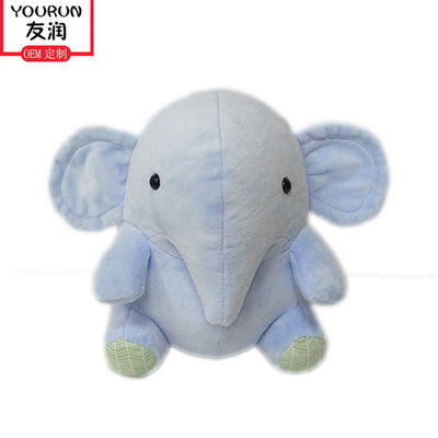 Luxuoso azul amigável inodoro Toy For Baby do elefante de ECO
