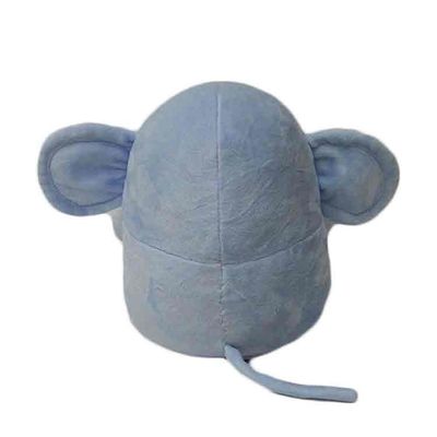 Luxuoso azul amigável inodoro Toy For Baby do elefante de ECO