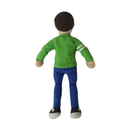 o luxuoso verde da boneca dos esportes de 35cm encheu brinquedos Toy Gift macio bonito colorido
