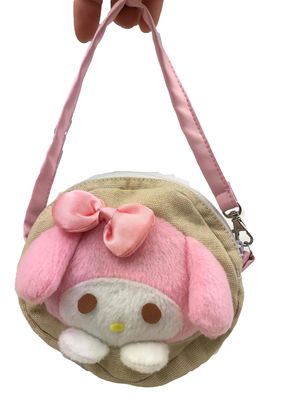 Decoração zero circular da casa do luxuoso da carteira de Mini Fashion Cute Rabbit Plush