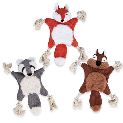 Descasque a corda de mordedura criativa amigável Toy Breathable do cânhamo do cão de brinquedos do luxuoso dos animais de estimação