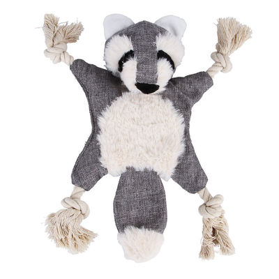 Descasque a corda de mordedura criativa amigável Toy Breathable do cânhamo do cão de brinquedos do luxuoso dos animais de estimação