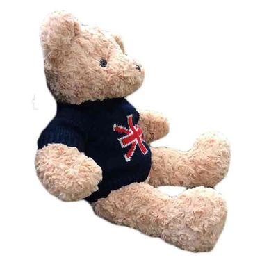 Brinquedo enchido macio bonito de Teddy Bear Customized Plush Cuddly do Warmness
