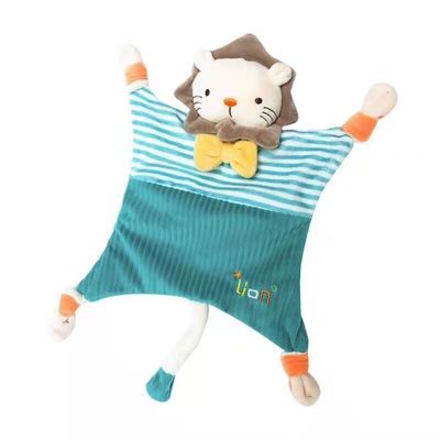 A boneca personalizada de Lion Comfort Sleeping Baby Plush para os dentes novos morde