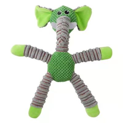 Luxuoso amigável Toy With Elasticity do cão de cachorrinho da mordida do ISO ECO anti