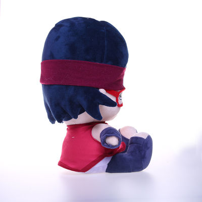 boneca vermelha bonito do luxuoso do menino dos vidros de 35cm não fácil deformar-se