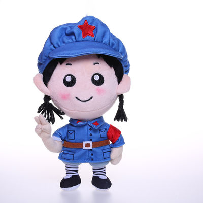 25cm claros - brinquedos curtos uniformes militares azuis do luxuoso da boneca da menina do luxuoso