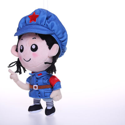 25cm claros - brinquedos curtos uniformes militares azuis do luxuoso da boneca da menina do luxuoso