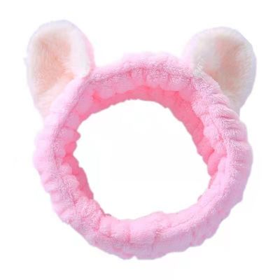 Faixa bonito Toy Accessories macio do cabelo do luxuoso da faixa de Cat Ears Simple Makeup Plush