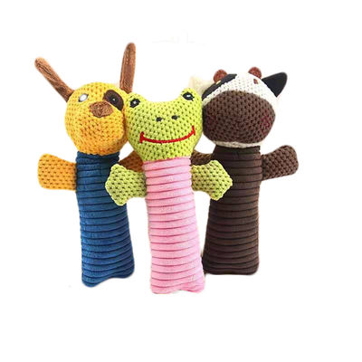 Os brinquedos sadios do luxuoso dos animais de estimação do cão mordem o molar resistente que sai os dentes o brinquedo macio