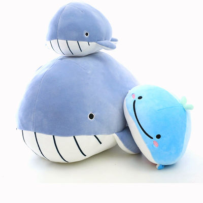 Luz - peixe azul brinquedos enchidos do luxuoso