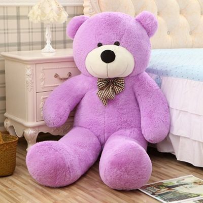 presente grande roxo de 1.2m Teddy Bear Doll Wedding Birthday