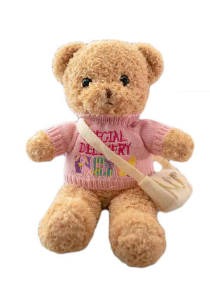 o presente de aniversário das meninas enchidas 30cm da trouxa de Teddy Bear Plush Toys With personalizou