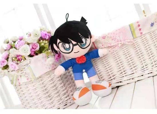 das crianças azuis dos brinquedos de Conan Plush Doll Cartoon Plush do detetive de 40cm presente de aniversário