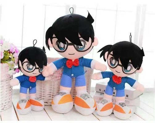 das crianças azuis dos brinquedos de Conan Plush Doll Cartoon Plush do detetive de 40cm presente de aniversário