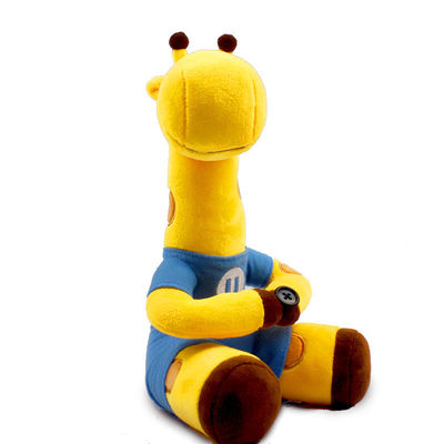 O OEM enchido bonito do presente de Toy For Children do girafa personalizou o processamento