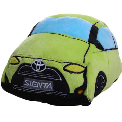 o luxuoso enchido do carro dos desenhos animados das crianças de 30cm emulation verde brinca elegante