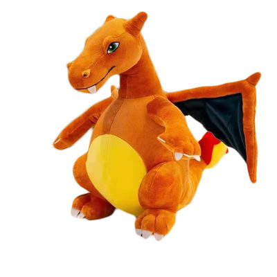 os brinquedos enchidos dinossauro do luxuoso de 45cm ateiam fogo dragão presente de S de T a Rex Children de respiração '