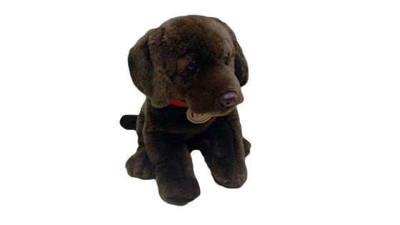 bicho de pelúcia feito sob encomenda do cão do conforto de S de Toy Children do luxuoso do cão de 30cm Brown '