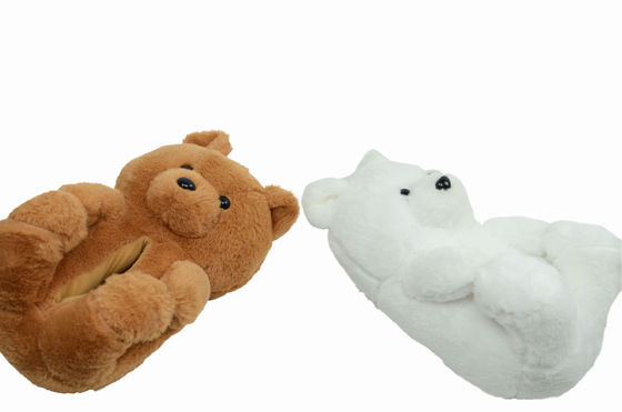 o luxuoso dos pares de 27.5cm acolchoou a decoração animal da casa do luxuoso dos deslizadores do luxuoso interno das sapatas