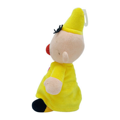 de Plush Doll Children amarelo do palhaço de 25cm o conforto de S ' brinca suportes da história de horas de dormir
