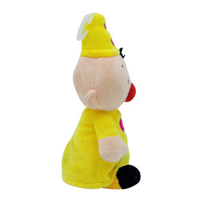 de Plush Doll Children amarelo do palhaço de 25cm o conforto de S ' brinca suportes da história de horas de dormir