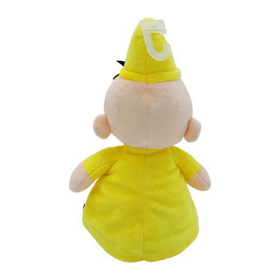 de Plush Doll Children amarelo do palhaço de 25cm o conforto de S ' brinca suportes da história de horas de dormir