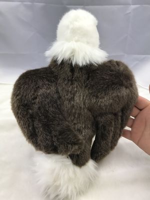 Algodão dirigido branco 30cm de Eagle Stuffed Plush Toys 100% Pp ou personalizado