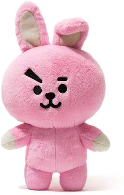 Bebê inodoro que acalma a boneca cor-de-rosa do luxuoso do coelho de 25cm