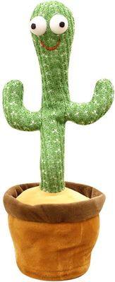 luxuoso de dança Toy For Home Decoration do cacto do canto de 30cm