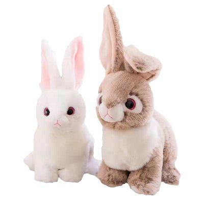 Acalmar-se longo do OEM 30cm Bunny Plush Toy For Baby
