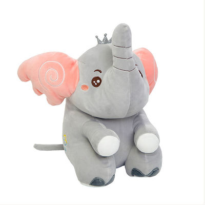 Brinquedo rápido do luxuoso do elefante do bebê dos desenhos animados da repercussão 25cm