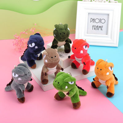 Brinquedos do OEM Mini Cartoon Dinosaur Keychain Plush