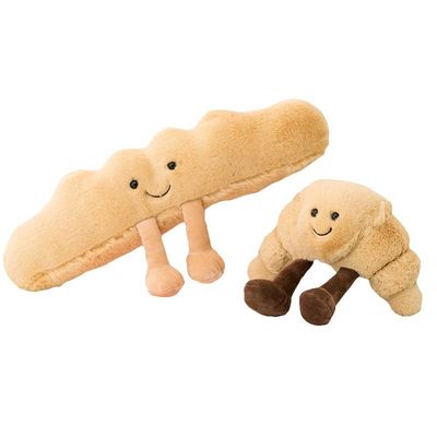 Brinquedo 20cm do luxuoso do pão das crianças para a máquina da garra