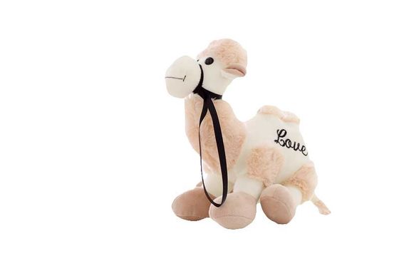 luxuoso alto Toy With Reins do camelo da simulação de 33cm