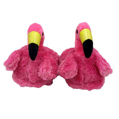 Deslize não sapatas mornas da casa do luxuoso do flamingo de 40cm