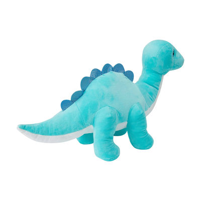 Nenhum ODM enchido do OEM do brinquedo de Kawaii da deformação dinossauro azul