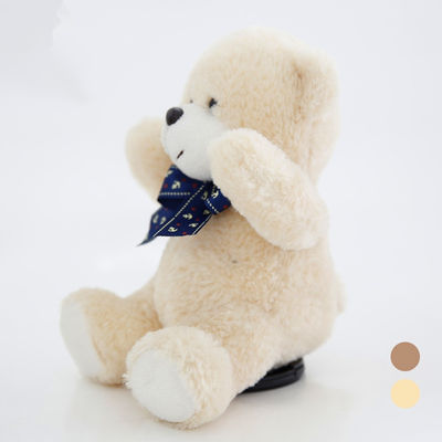 dos brinquedos animais do luxuoso de 30cm Teddy Bear With Ribbon Bow presente feminino bonito do coração