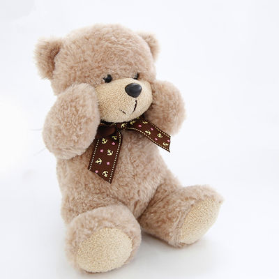 dos brinquedos animais do luxuoso de 30cm Teddy Bear With Ribbon Bow presente feminino bonito do coração