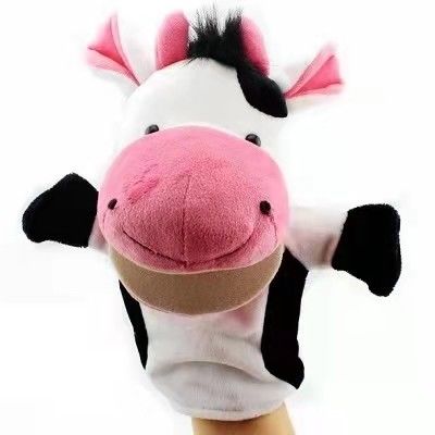 boneca macia animal dos fantoches de mão do luxuoso interessante de 20cm para bebês