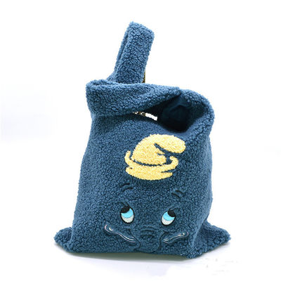 Saco de compras bordado do luxuoso das meninas para o inverno