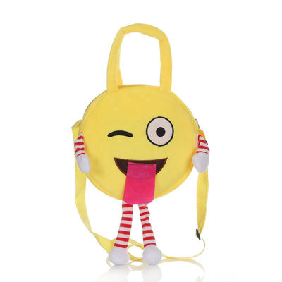 A trouxa lavável do luxuoso de Emoji da máquina com algodão dos PP encheu-se
